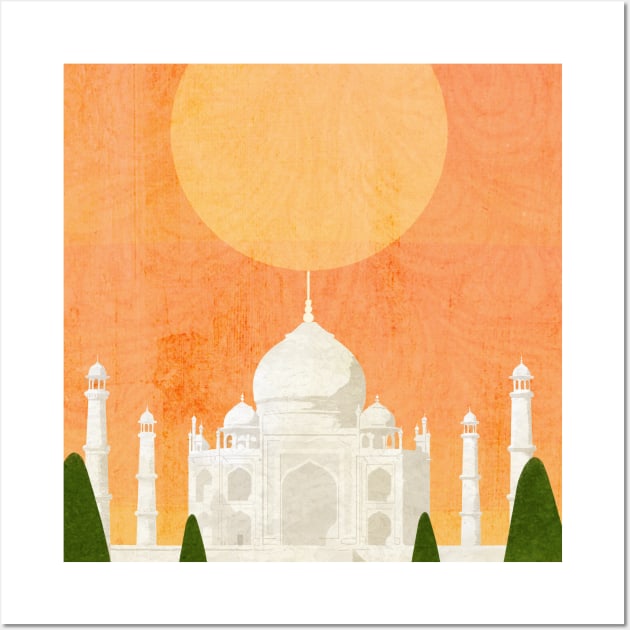 India Wall Art by KatherineBlowerDesigns